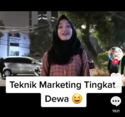 Viral Pedagang Makanan Pakai Teknik Marketing Tingkat Dewa, Pembeli Dibikin Melayang  