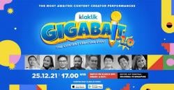 Ikuti Keseruan Klaklik Gigabait 1.0 Bersama Raditya Dika dan Evelina, Pemenang Online Casting Ikatan Cinta Season 1