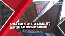Video Gereja Unik Berbentuk Kapal Laut, Ternyata Ada Makna di Baliknya