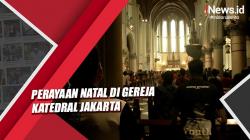 Misa Natal di Gereja Katedral Jakarta Terapkan Prokes Ketat