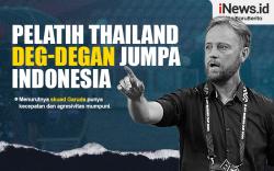 Infografis Pelatih Thailand Deg-degan Jumpa Indonesia