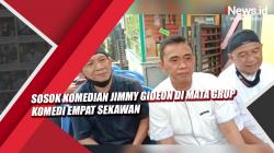 Video Sosok Komedian Jimmy Gideon di Mata Grup Komedi Empat Sekawan