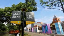 Bantaran Sungai Cidurian Bandung Disulap Jadi Cantik, Ini Penampakannya<