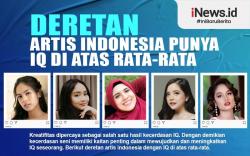 Infografis Deretan Artis Indonesia Punya IQ di Atas Rata-Rata