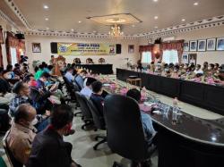 Rayakan Hari Jadi ke-62, Pemkab Barito Kuala Gelar Jumpa Pers