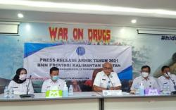 Bongkar 41 Kasus Narkoba Selama 2021, BNN Kalsel: Sabu Masih Mendominasi