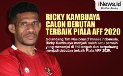 Infografis Ricky Kambuaya Calon Debutan Terbaik di Piala AFF 2020