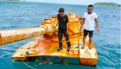 TNI AL Investigasi Benda Mirip Tank yang Ditemukan di Perairan Natuna