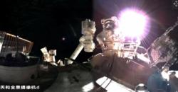 Astronot China Berjalan ke Luar Angkasa, Pasang Kamera Panorama ke Modul Tiangong