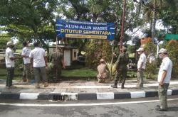 Alun-Alun Wates ditutup pada Malam Tahun Baru, Begini Penjelasannya