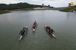 Diresmikan Jokowi, Begini Wajah Bendungan Ladongi yang Memiliki Potensi Wisata Air 