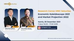 Ini Kaleidoskop Ekonomi 2021 dan Proyeksi Market 2022, Simak IG Live MNC Sekuritas Sore Ini Pukul 16.00!