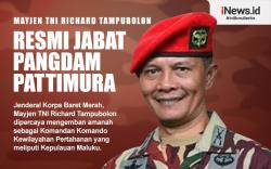 Profil Mayjen TNI Richard Tampubolon, Jenderal Korps Baret Merah Jadi Pangdam Pattimura