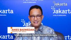 HUT ke-76 TNI, Anies: Kami di DKI Merasakan Betul Peran TNI Dalam Penanganan Covid-19