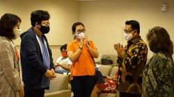 Moeldoko Bersama Jaleswari Pramodhawardhani Jenguk Wimar Witoelar di RSPI