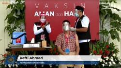 Raffi Ahmad Usai Divaksin Kumpul dengan Gading Marten dan Anya Geraldine Tanpa Masker, Netizen Protes