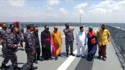 Doa Bersama di Atas KRI Semarang, KSAL : Kita Mohon Keselamatan Prajurit