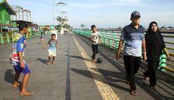 Waterfront City Menjadi Sarana Rekreasi di Tepian Sungai Kapuas