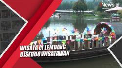 Liburan Tahun Baru, Wisata di Lembang Diserbu Wisatawan<