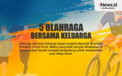 Infografis 5 Olahraga Bersama Keluarga