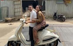 Raffi Ahmad Belikan Motor Vespa Dior untuk Nagita Slavina, Harganya Rp1,5 Miliar!