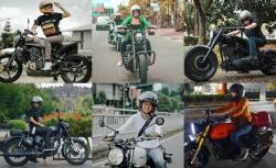 6 Artis Cantik Hobi Naik Moge, Nomor 5 Terlihat Seksi saat Menunggangi Kuda Besi