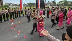 Parade Kedatangan Kapolda Riau Irjen Pol Mohammad Iqbal