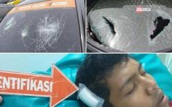 Depan Rumah Dinas Wako Palembang, Geng Motor Keroyok Mahasiswa Tanpa Rasa Takut <