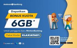MotionBanking x XL AXIATA Bagi-Bagi Kuota Internet 6GB Gratis, Ini Caranya!