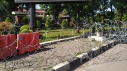 Habib Bahar Akan Diperiksa, Mapolda Jabar Dipasangi Kawat Berduri