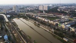 Progres Proyek Revitalisasi Wisata Air Kalimalang Capai 40 Persen