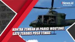 Kontak Tembak di Parigi Moutong Sulteng, Satu Teroris Poso Tewas