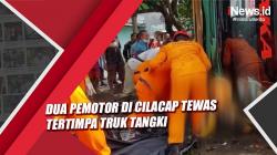 Dua Pemotor di Cilacap Tewas Tertimpa Truk Tangki