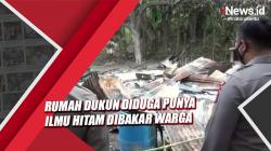  Rumah Dukun Diduga Punya Ilmu Hitam Dibakar Warga di Konawe Selatan