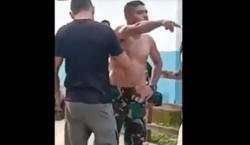  Oknum TNI yang Sedang Mabuk Mengamuk, Pukuli dan Tantang Warga