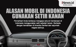 Alasan Mobil di Indonesia Gunakan Setir Kanan Bukan Kiri seperti Amerika, Ini Sejarahnya