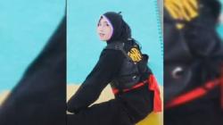 Mahasiswi Cantik Viral Jadi Kuli Angkut Semen di Pinrang Ternyata Atlet Pencak Silat