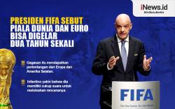 Infografis Presiden FIFA Sebut Piala Dunia dan Euro Bisa Digelar Dua Tahun Sekali