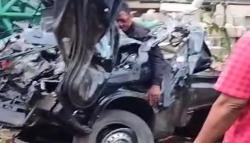 Pikap Hantam Truk Bermuatan Besi di Cianjur, 1 Tewas 3 Luka Berat <