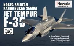 Infografis Korsel Kandangkan Semua Jet Tempur Siluman F-35