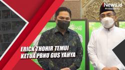 Temui Gus Yahya, Erick Thohir: BUMN Komitmen Lanjutkan Sinergitas dengan PBNU
