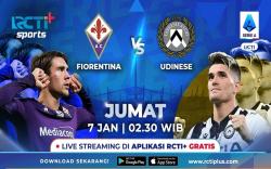 Live Streaming RCTI+ Dini Hari Nanti: Fiorentina Vs Udinese