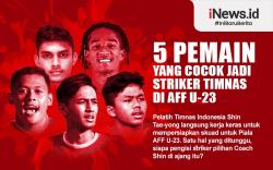 Infografis 5 Pemain yang Cocok Jadi Striker Timnas Indonesia di Piala AFF U-23