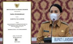 Kabupaten Landak Raih Penghargaan Terbaik Pencegahan dan Penanganan Covid-19