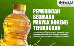 Infografis Pemerintah Sediakan Minyak Goreng dengan Harga Terjangkau