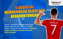 Infografis 5 Angka Menunjukkan Rezeki dan Keberuntungan 