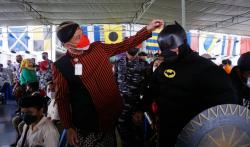 Ganjar Bertemu Batman di Kapal Perang, Ini yang Terjadi