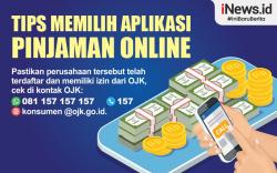 Infografis Tips Memilih Aplikasi Pinjaman Online