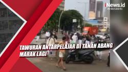 Video Tawuran Antarpelajar di Tanah Abang Marak Lagi
