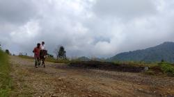 Sensasi Berkuda di Kaki Gunung Tangkuban Parahu Perbatasan Lembang-Subang<
